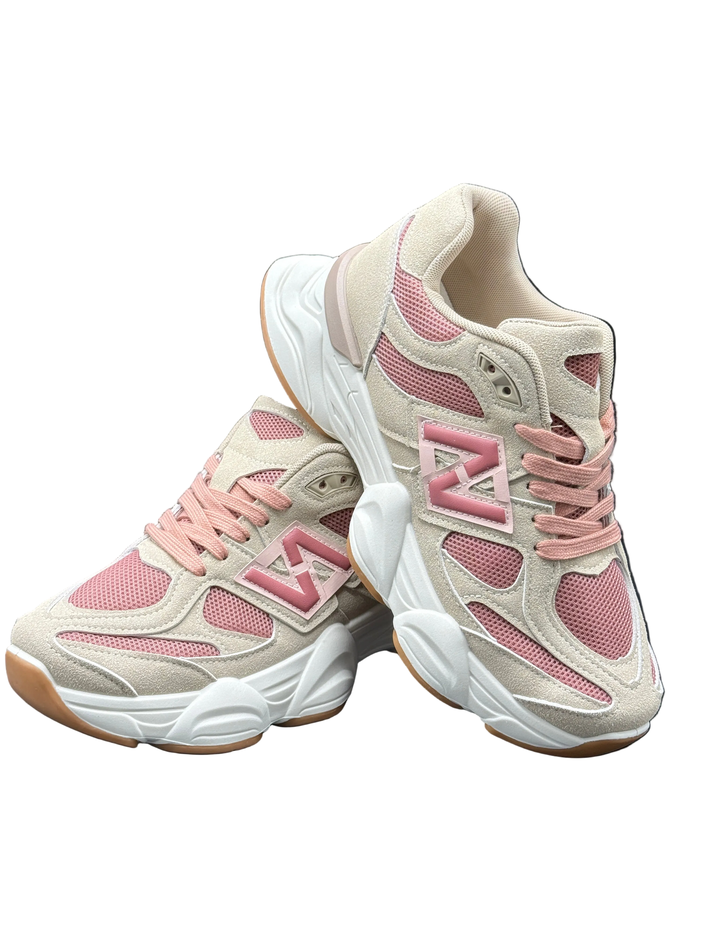 New York - Pink/Khaki