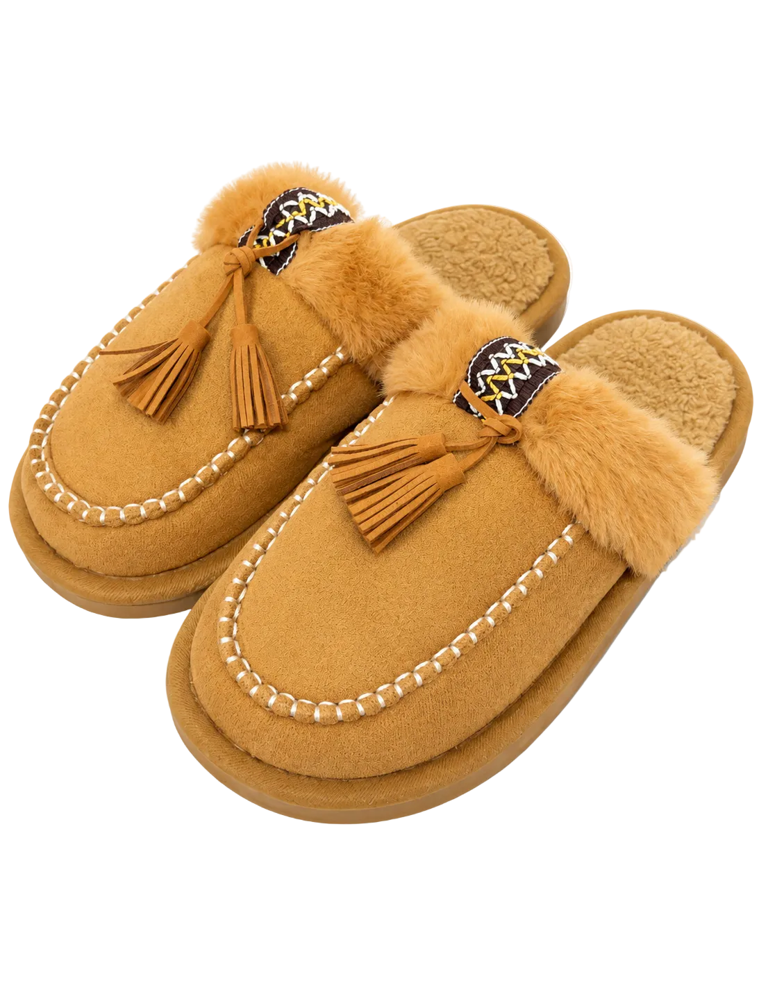 Sloffen Boho Camel