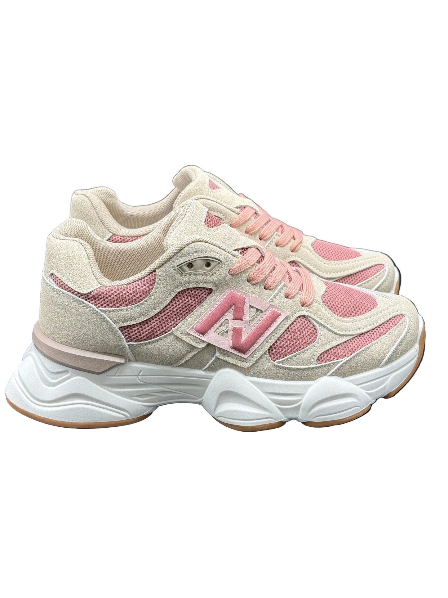 New York - Pink/Khaki