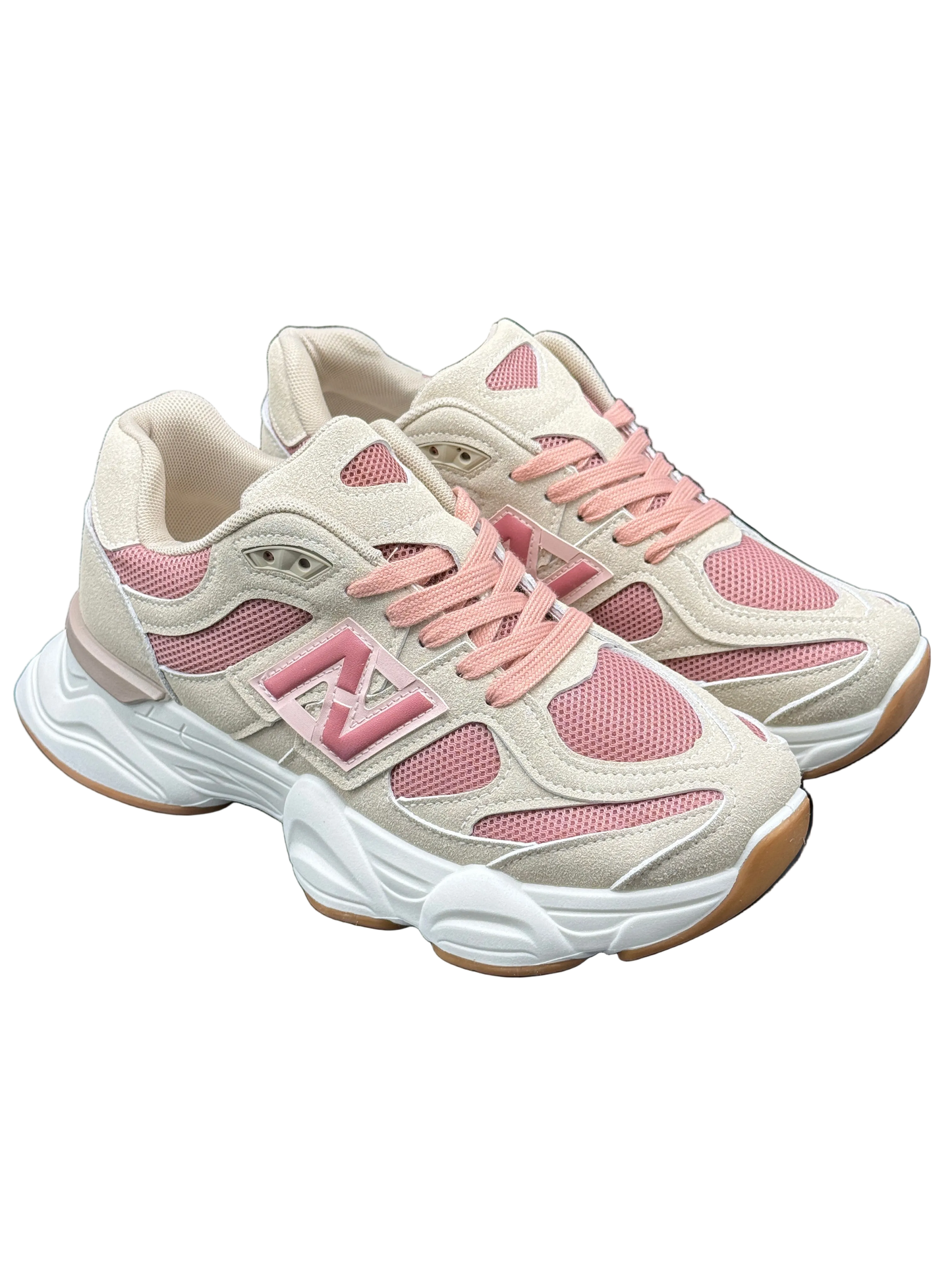 New York - Pink/Khaki