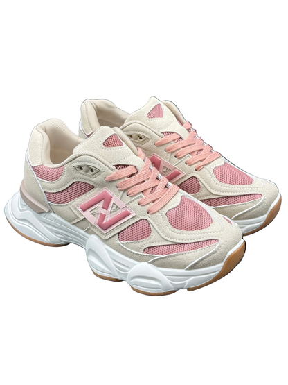 New York - Pink/Khaki