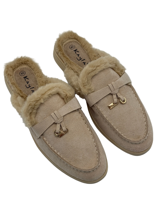Loafer - Beige Fur